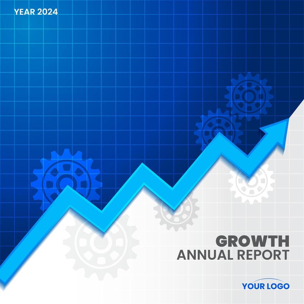 business success growth arrow cover vector