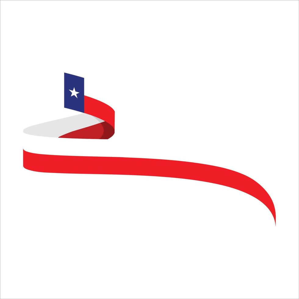 Texas Element Independence Day Illustration Design Vector