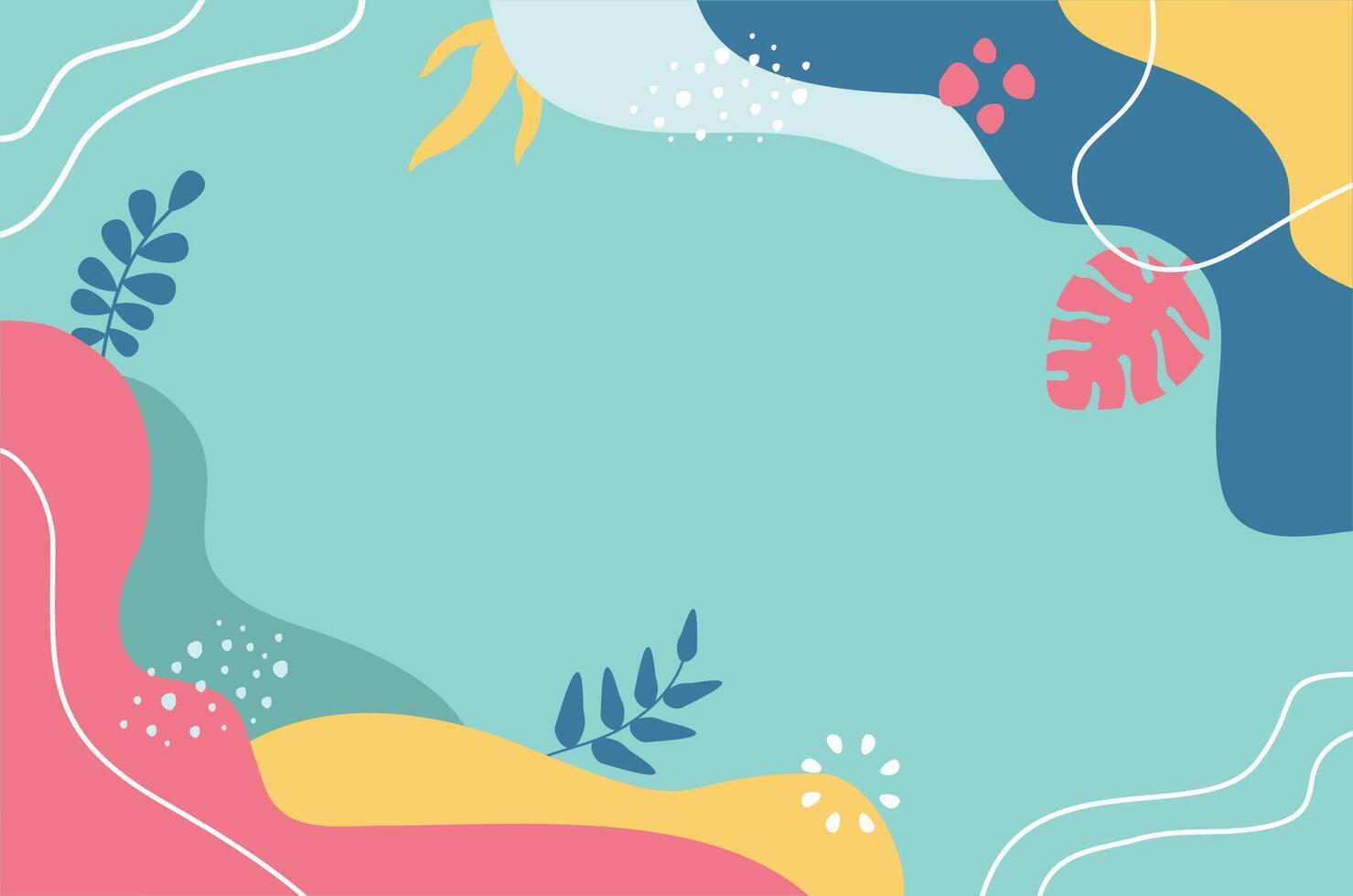 Aesthetic Modern Background Vector Design