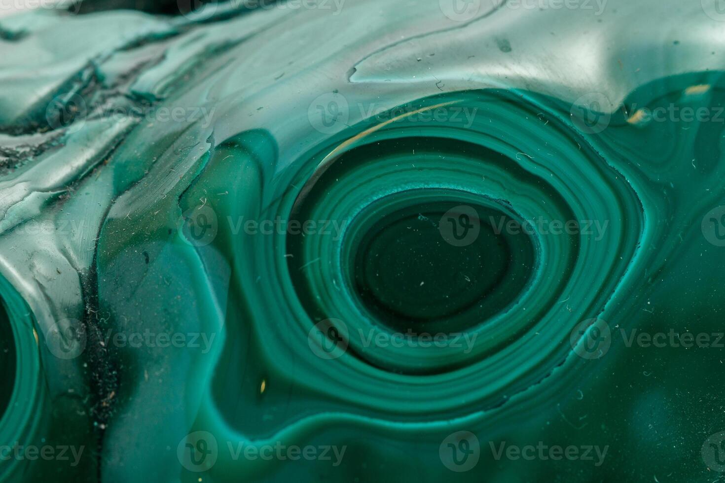 Malachite macro mineral stone on a white background photo