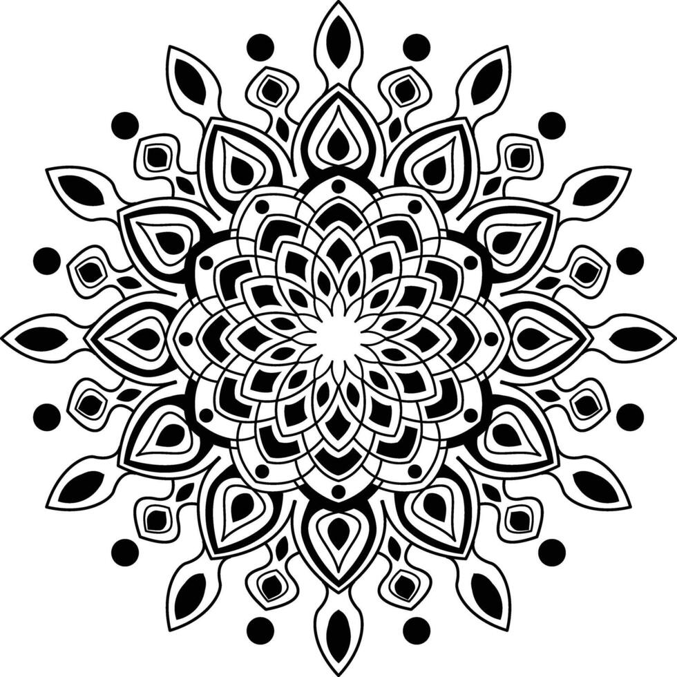 indian mandala designs vector art