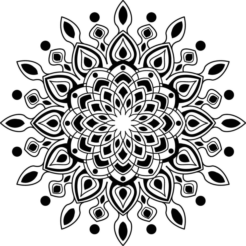 indian mandala designs vector art