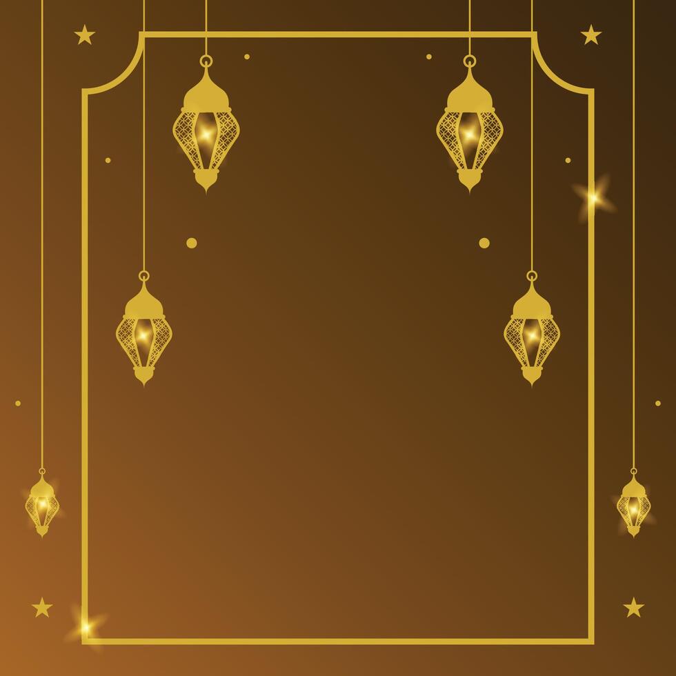 lantern design frame element collection vector