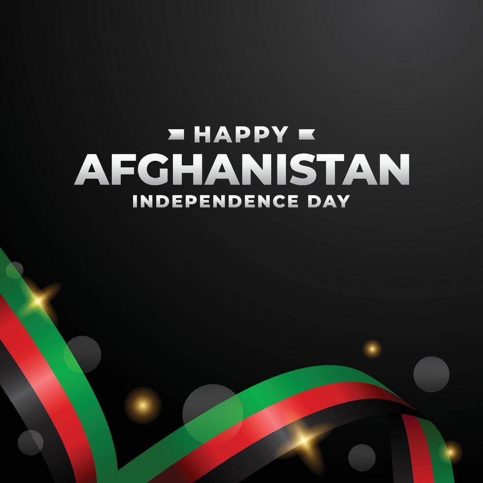 Afghanistan Independence day design illustration collection vector