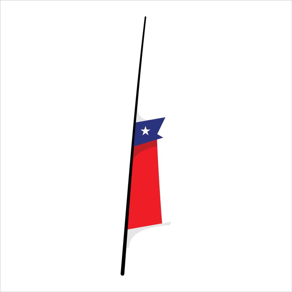 Texas Element Independence Day Illustration Design Vector