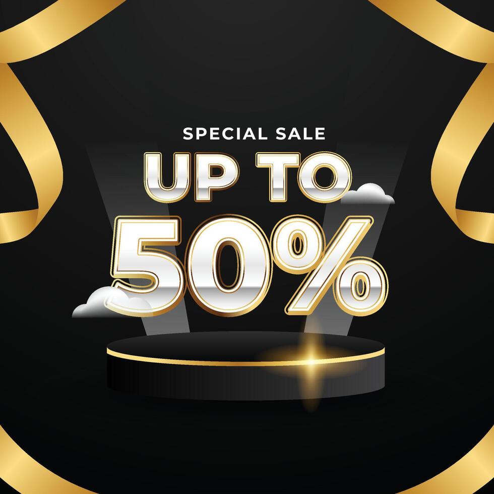 Sale Banner Vector Design