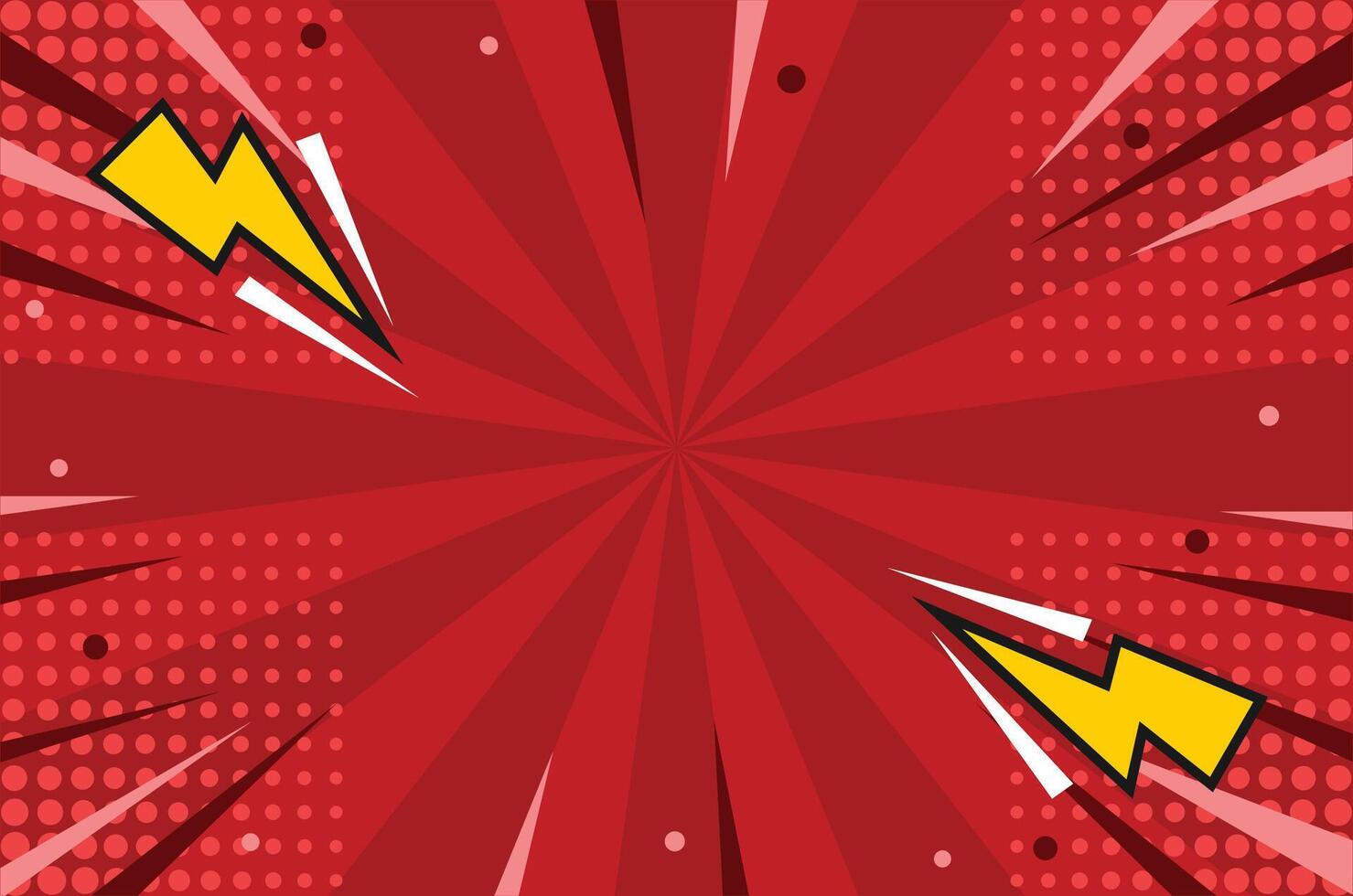 Comic Style Background Vector Design