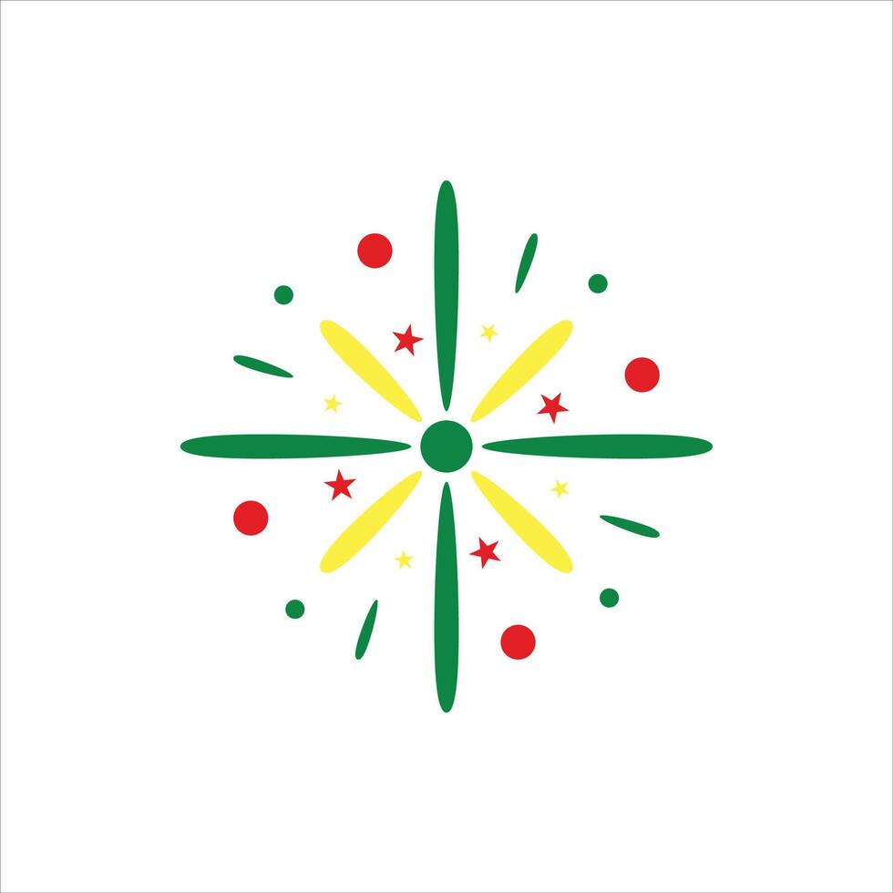 Senegal Element Independence Day Illustration Design Vector