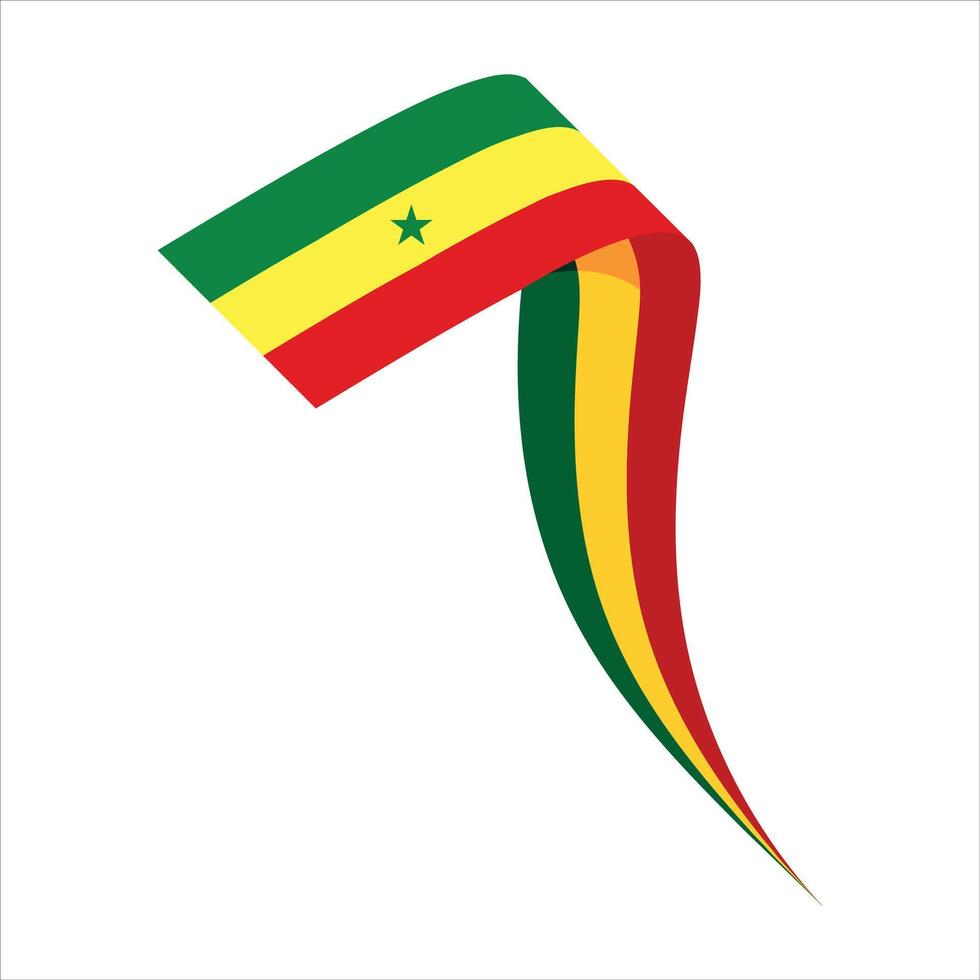 Senegal Element Independence Day Illustration Design Vector