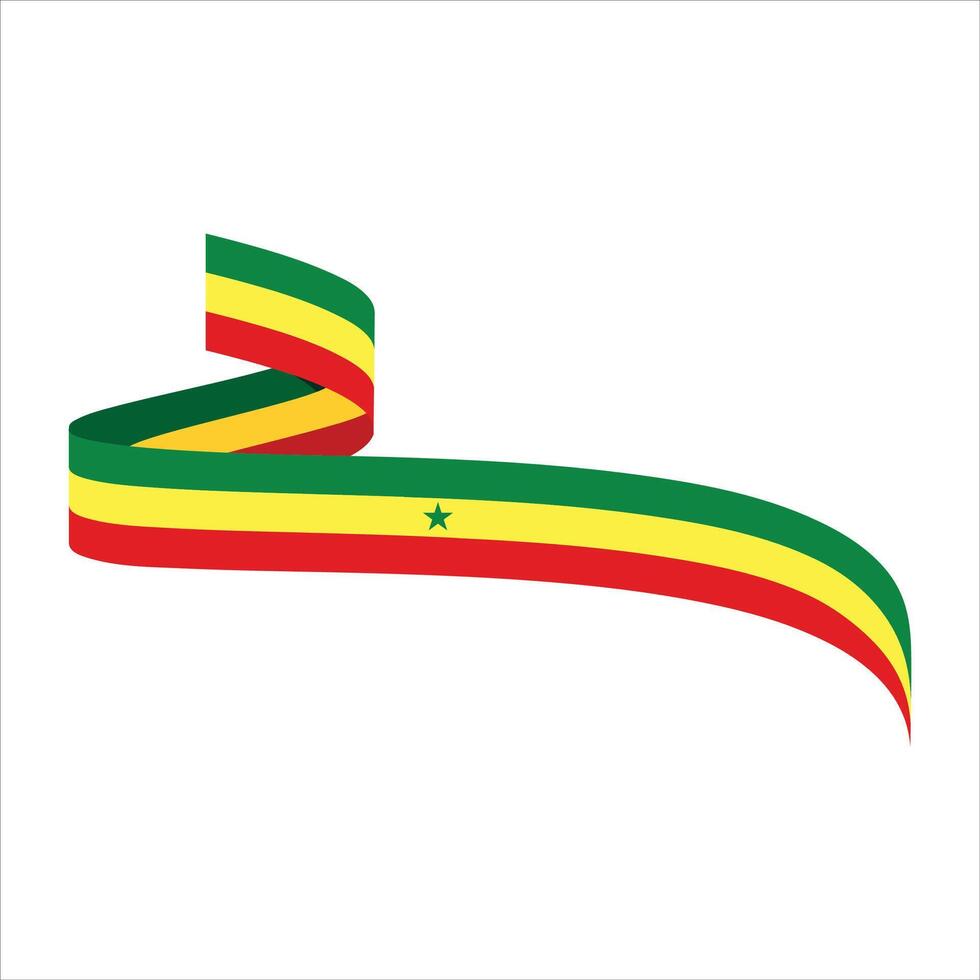 Senegal Element Independence Day Illustration Design Vector