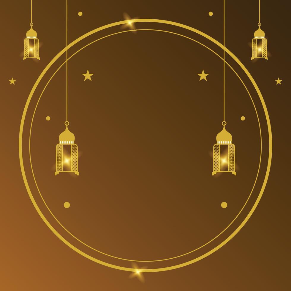 lantern design frame element collection vector
