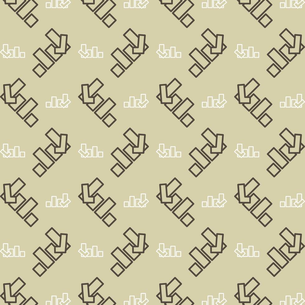 Improvement symbol multicolor decorative trendy repeating pattern vector illustration