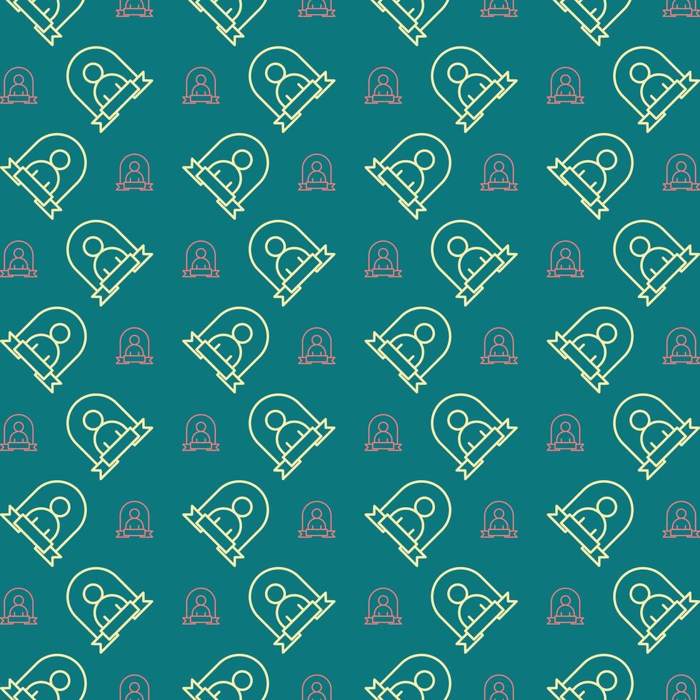 Personal brand trendy repeating pattern beautiful vector illustration blue background