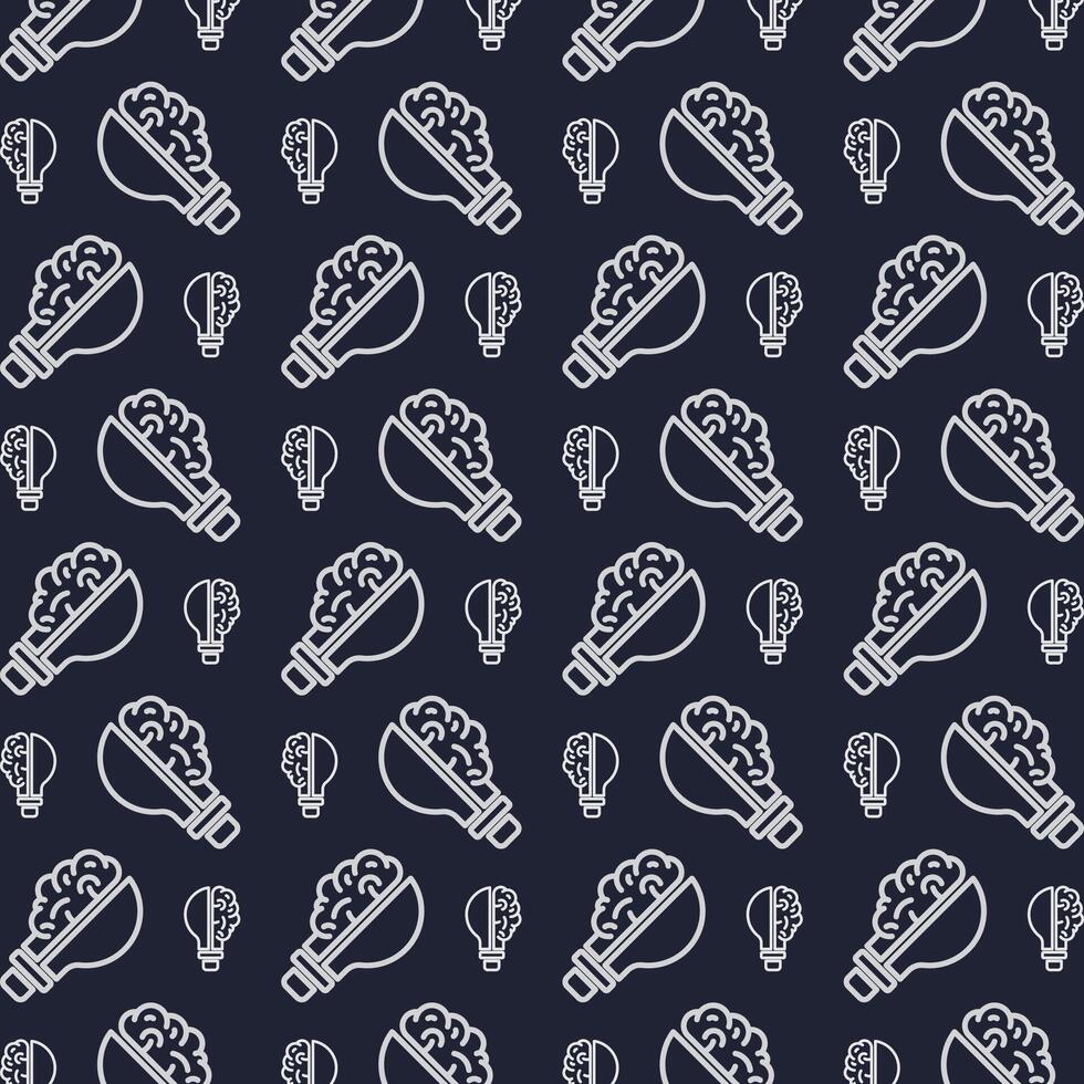Idea modern repeating stylish trendy pattern vector illustration black background