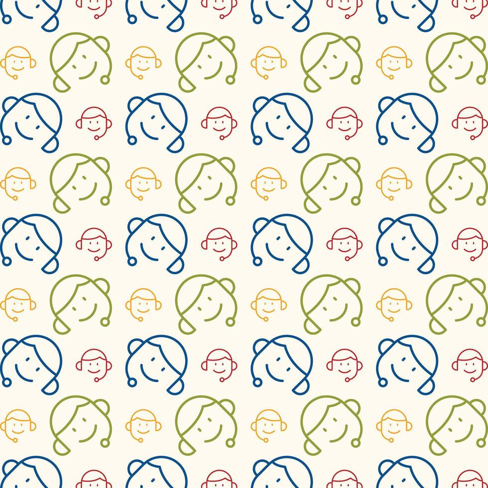 Support icon multicolor trendy vector beautiful lovely red illustration background