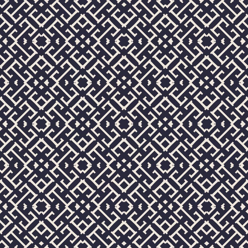 Modern geometric repeated stylish trendy pattern beautiful vector illustration background