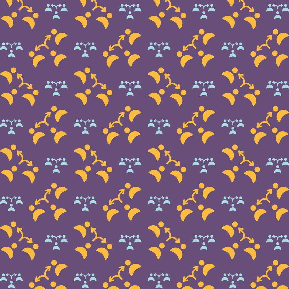 Coordinating sign trendy repeating apparel pattern multicolor vector illustration background
