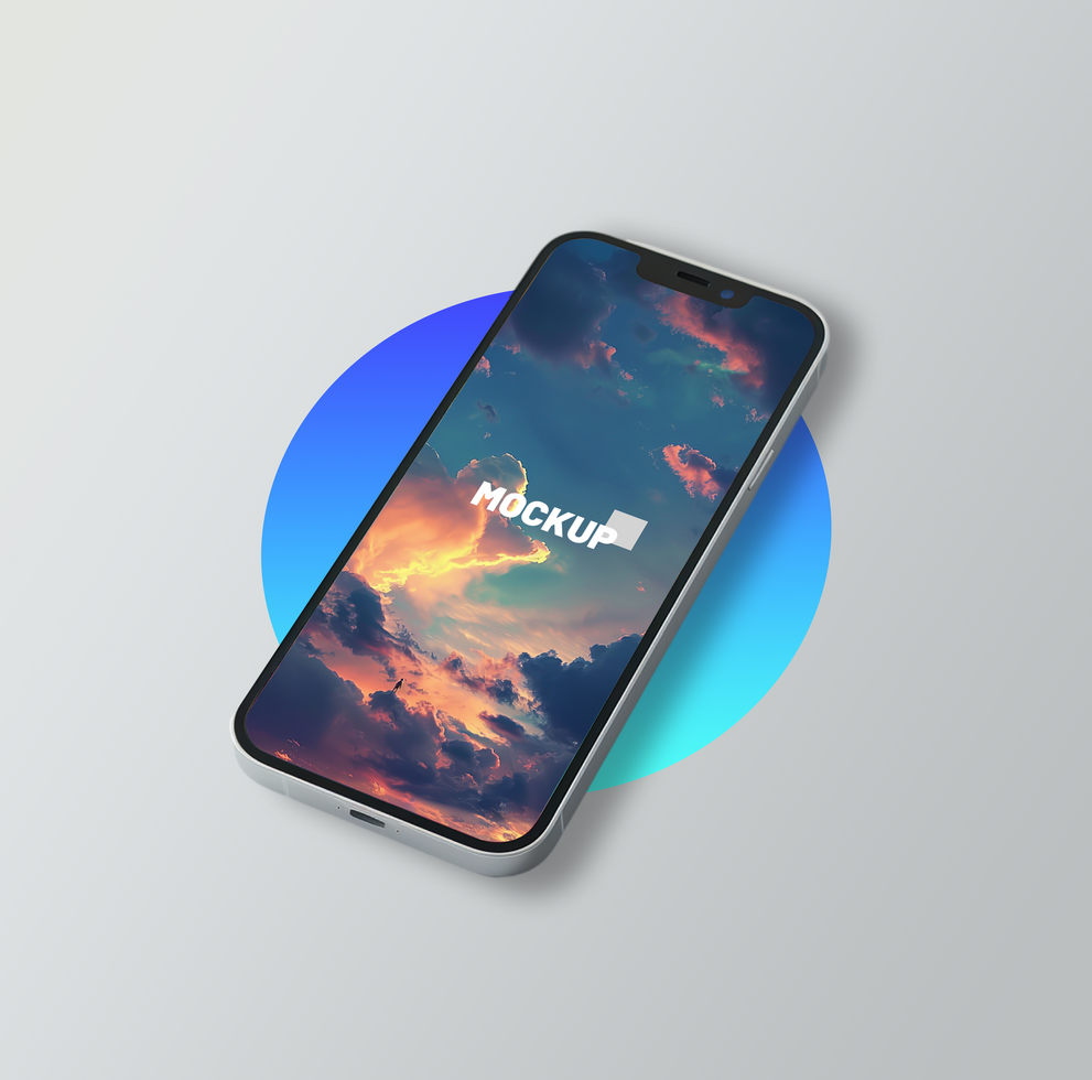 PSD Phone Screen Mockup