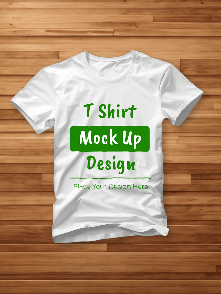 AI generated color changeable t shirt mock up psd