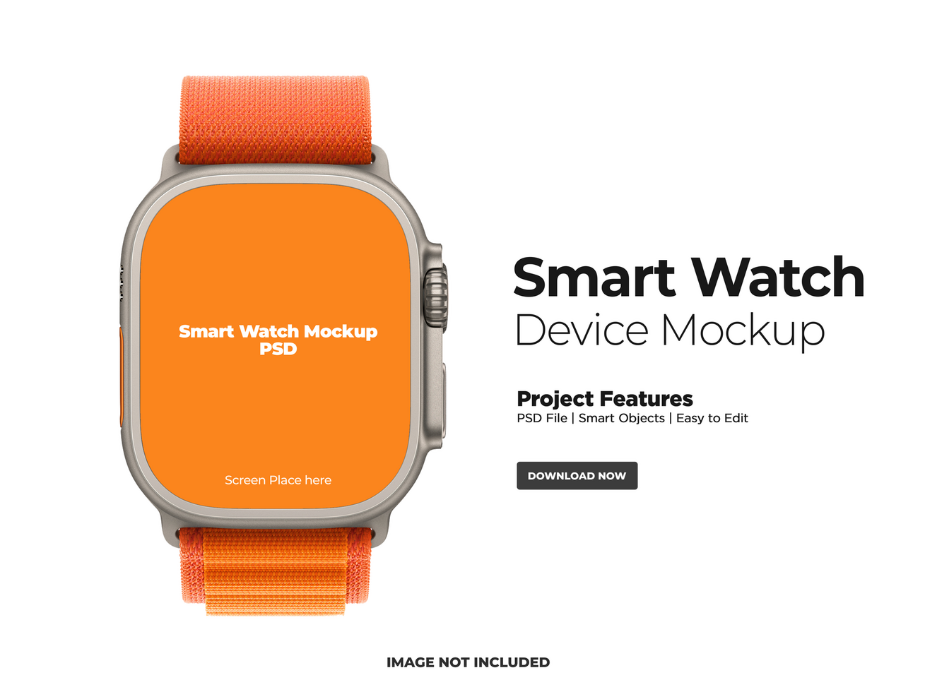 Smart watch mockup psd
