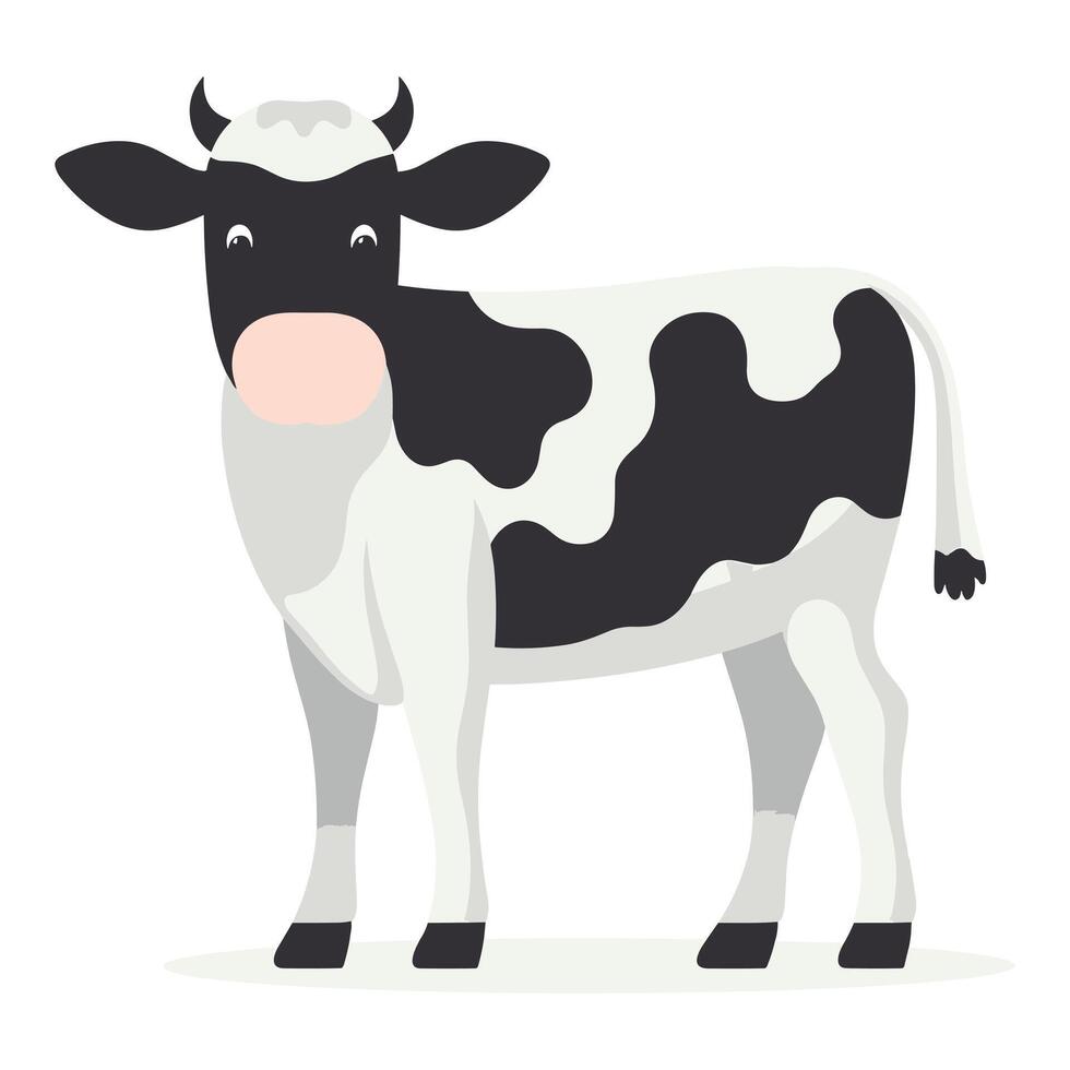 vaca vector ilustración.