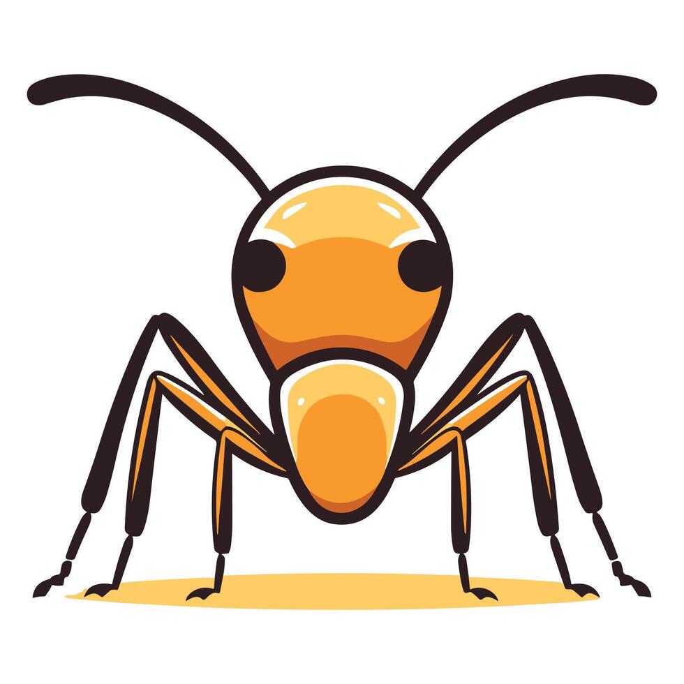 Ant icon cartoon vector illustration.