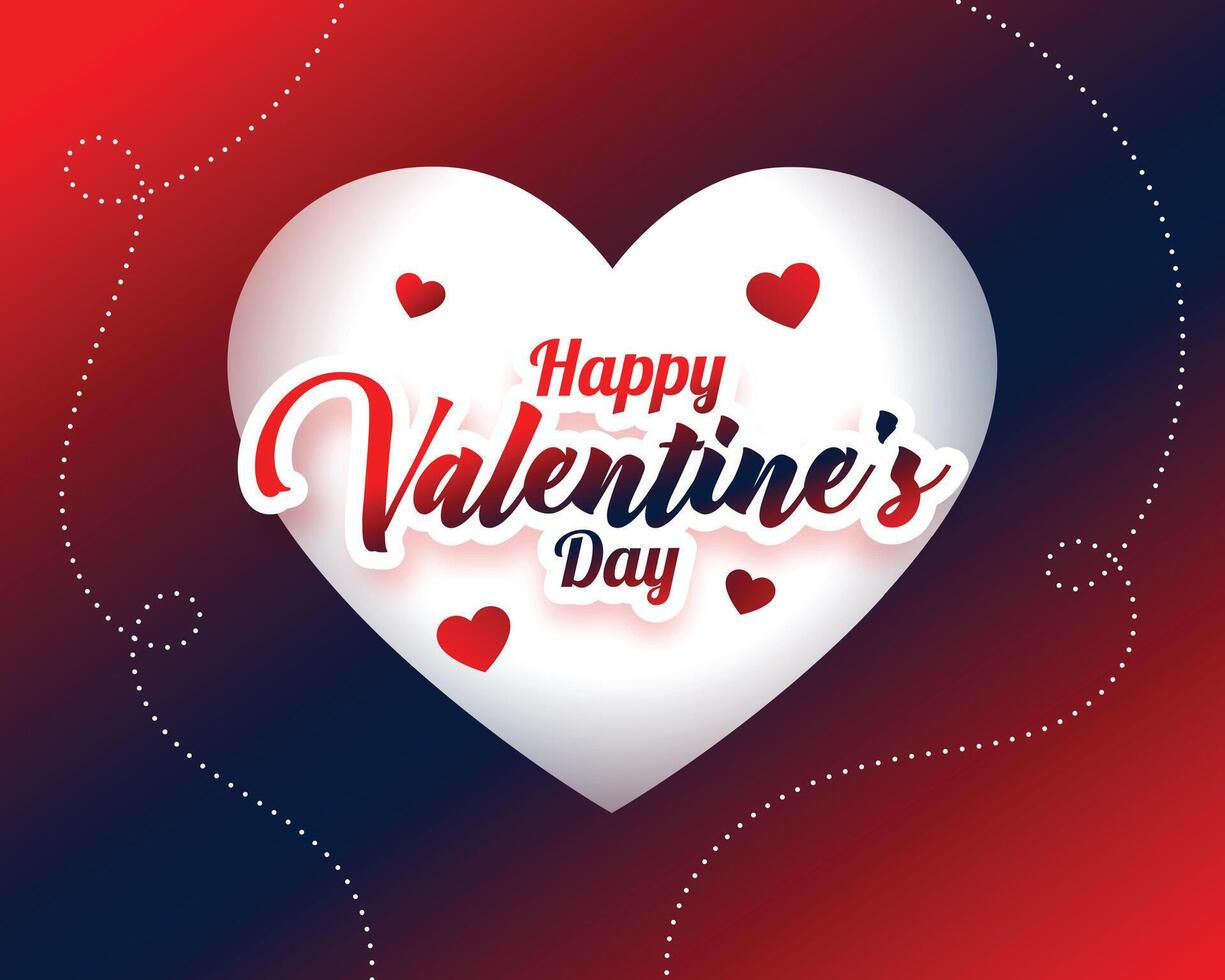 san valentin día deseos saludo tarjeta diseño vector