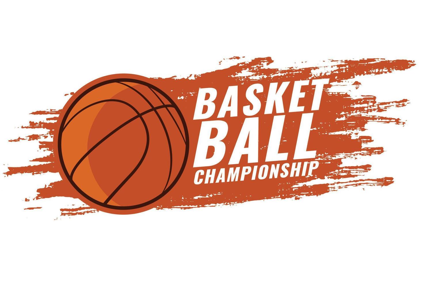 dirty basketball championship background play and win match vector