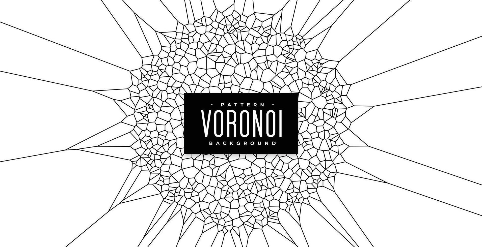 voronoi abstract pattern background texture vector