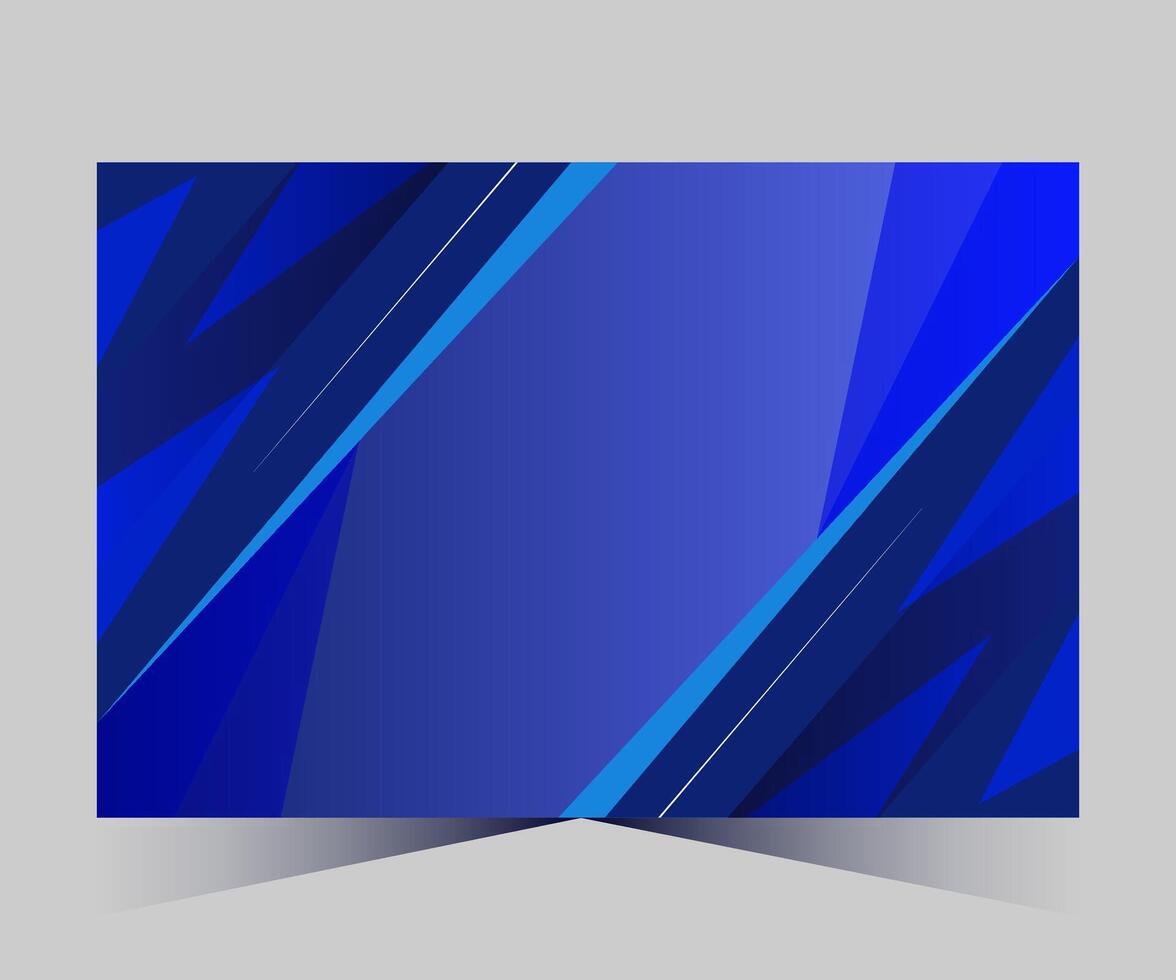 abstract blue and white abstract background with a shadow vector