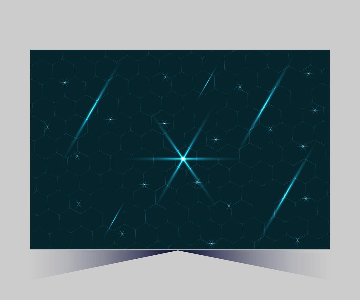 a blue background with a star and a star vector