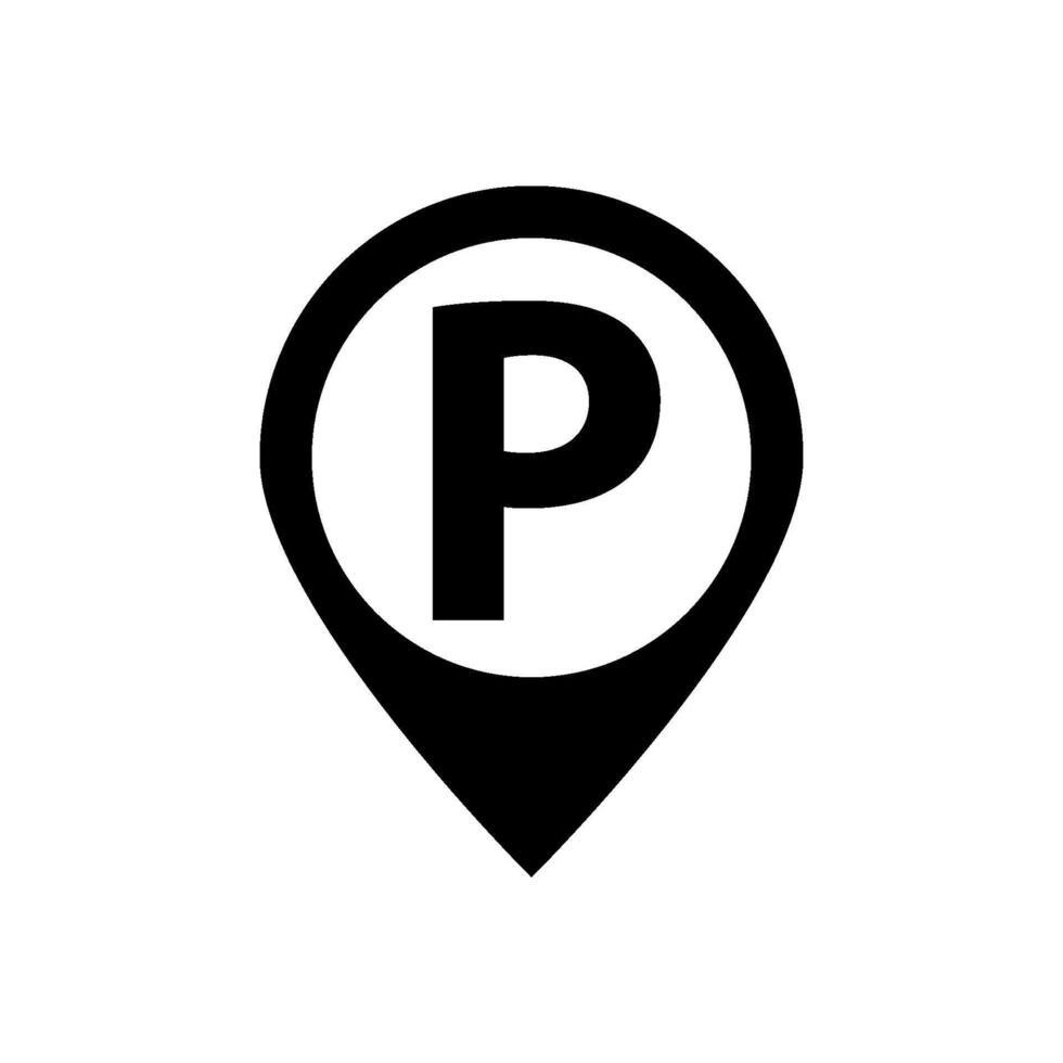 parking icon vector design template