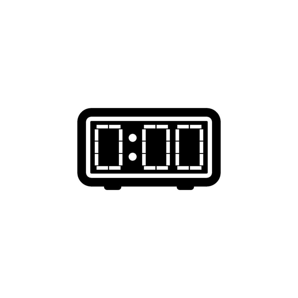 Digital Clock Icon vector design templates simple