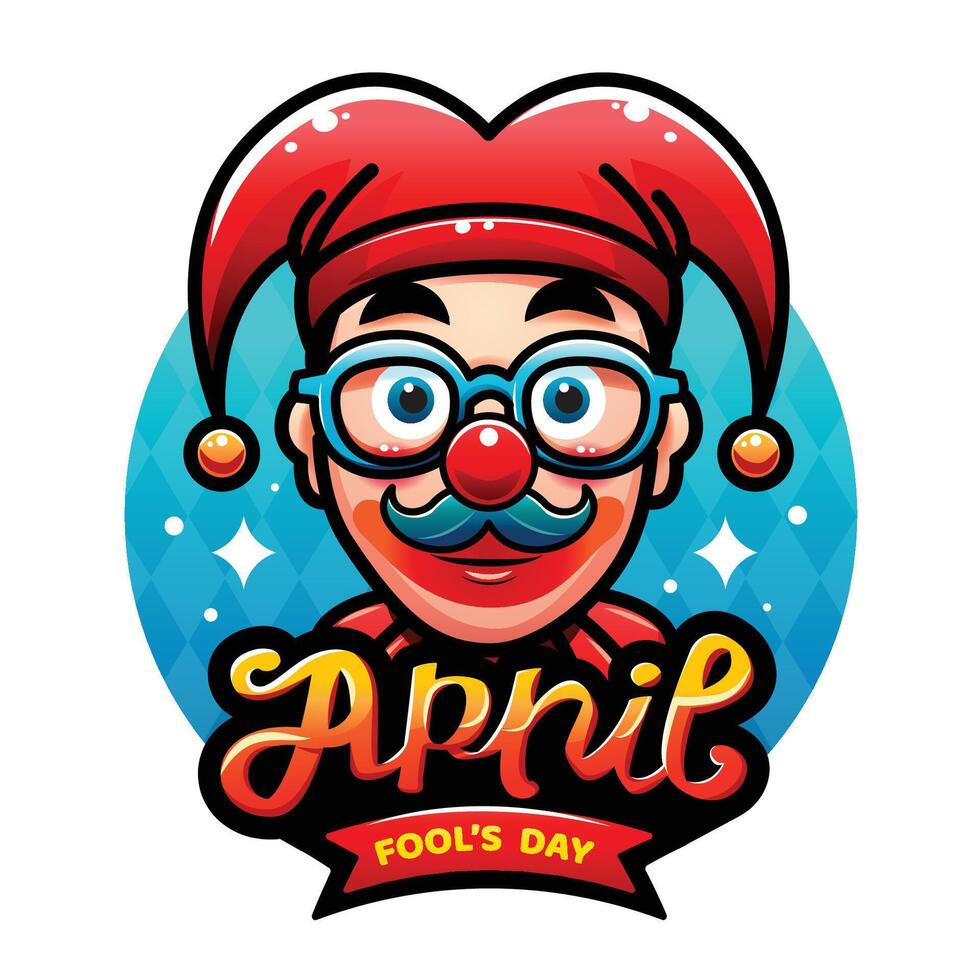 April fool's day, Typography, Colorful vector, flat design banner vector