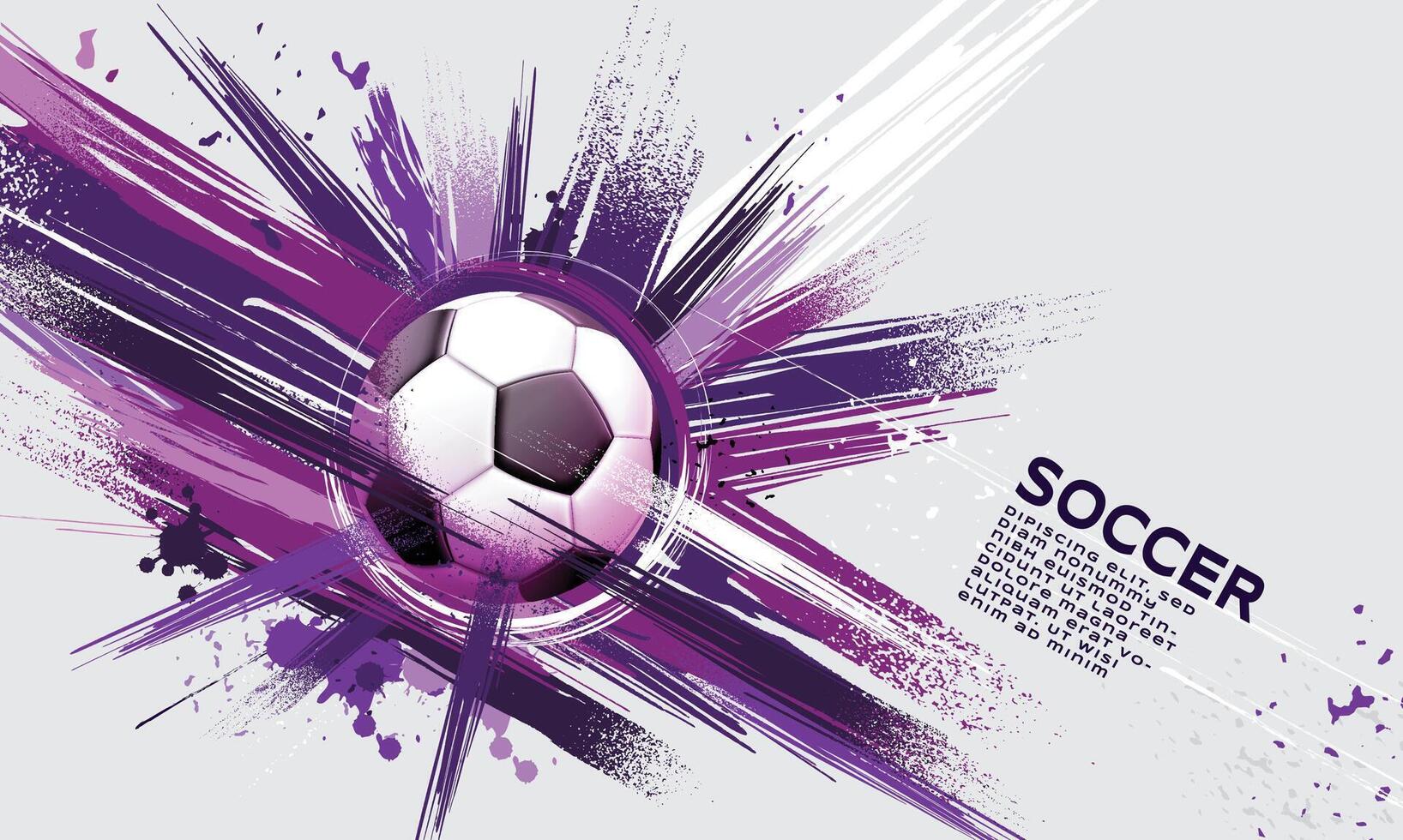 Soccer Template design , Football banner, Sport layout design, Purple Theme, vector ,abstract