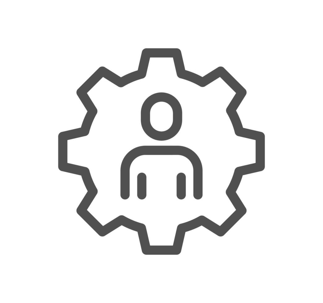 Environmental social governance related icon outline and linear vector. vector