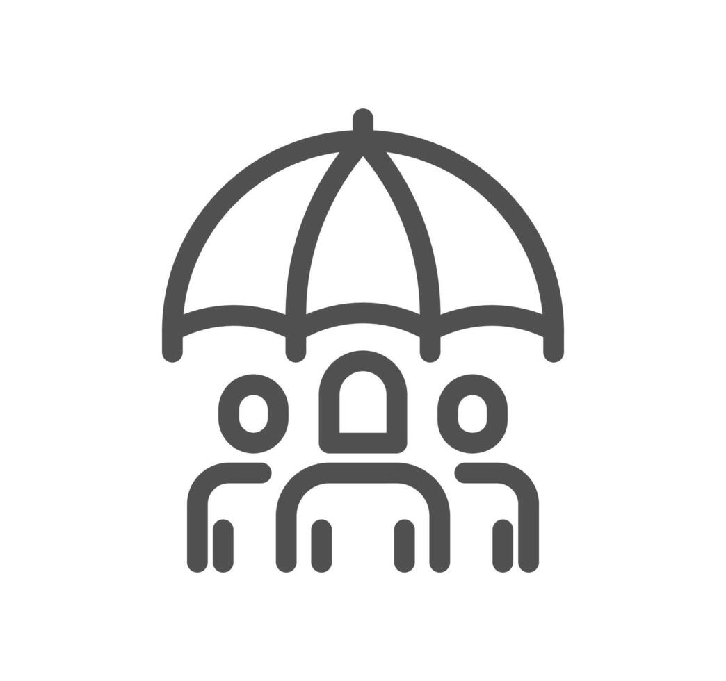 Environmental social governance related icon outline and linear vector. vector