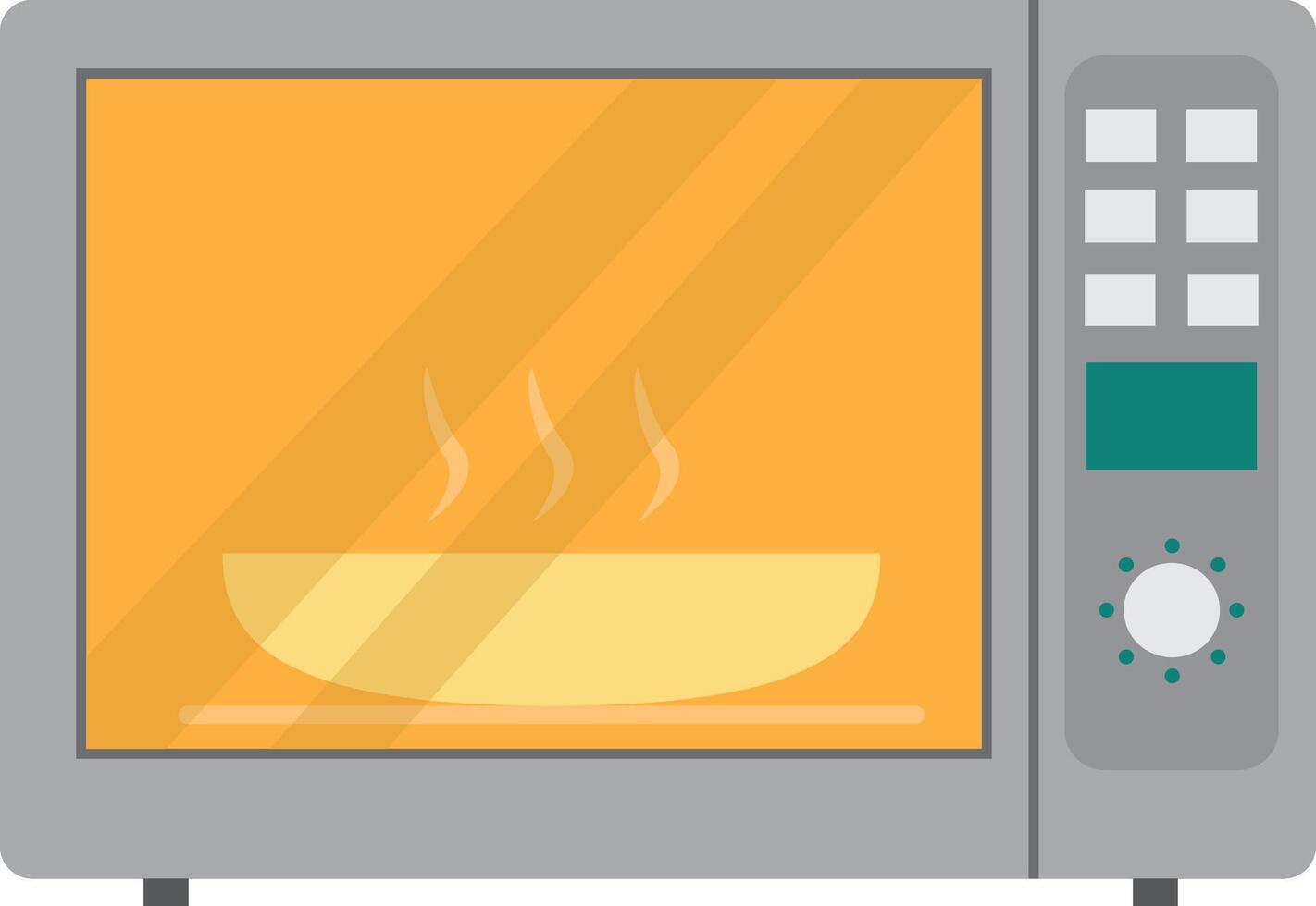 microwave icon vector design template