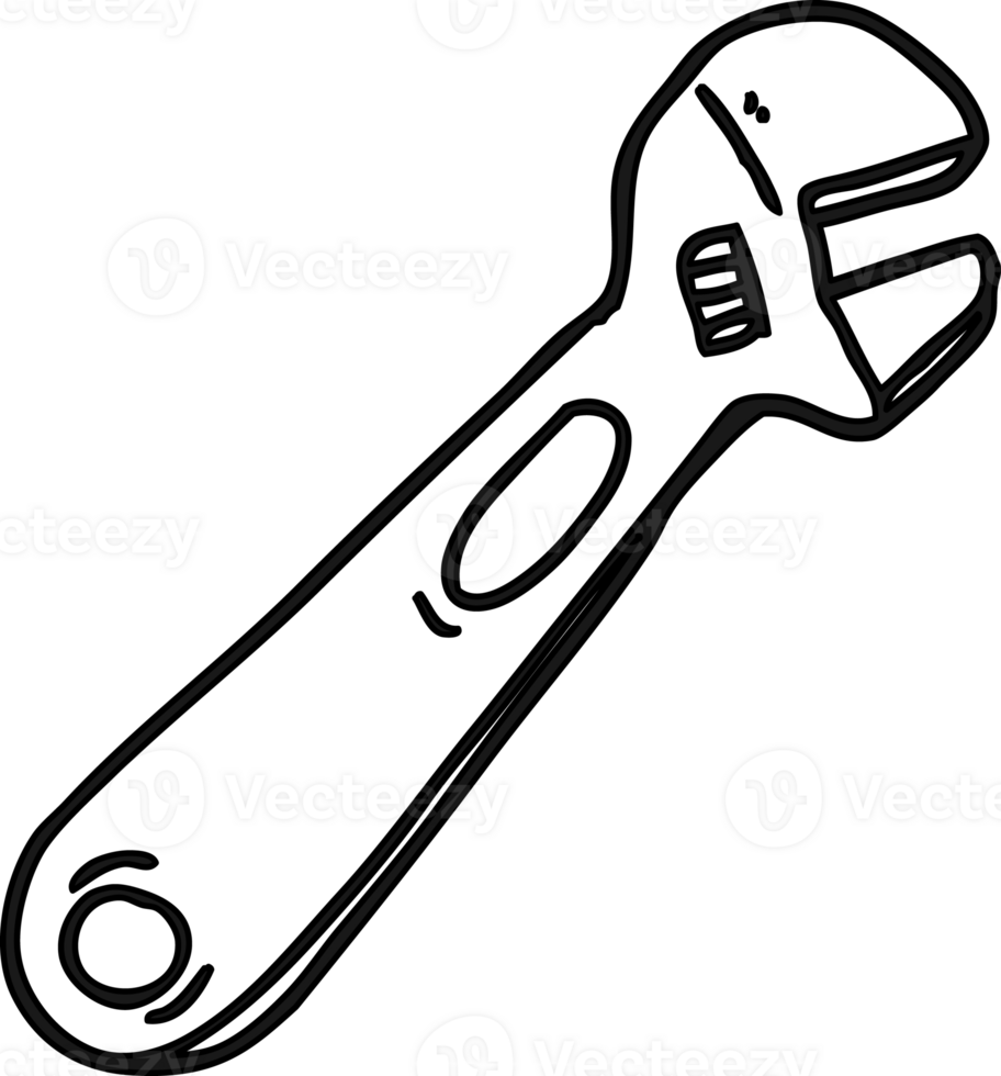 cartoon spanner icon png