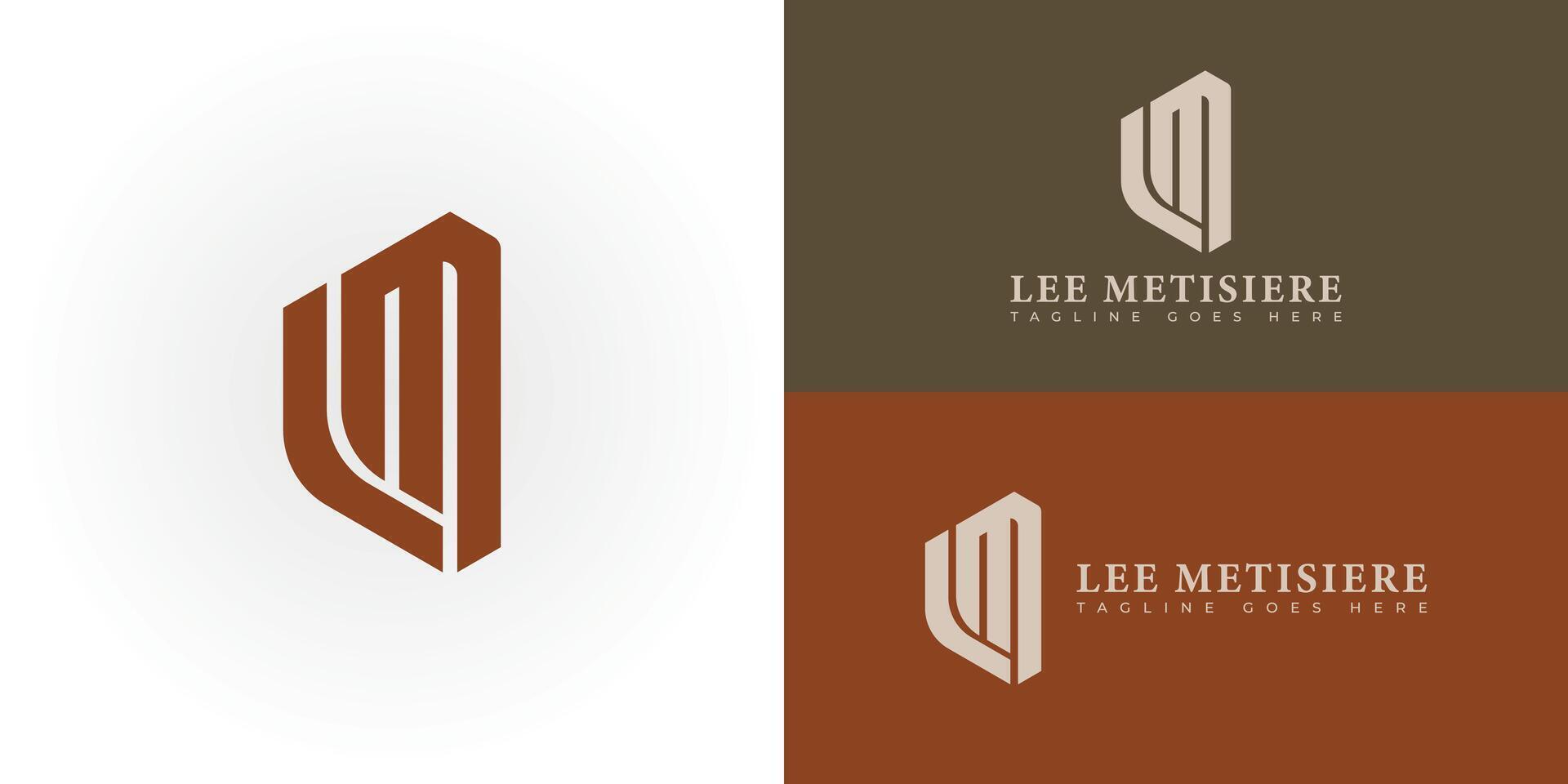 resumen inicial letra lm o ml logo en profundo rojo color aislado en múltiple antecedentes aplicado para tradicional panadería industria logo además adecuado para el marca o empresa tener inicial nombre ml o lm vector