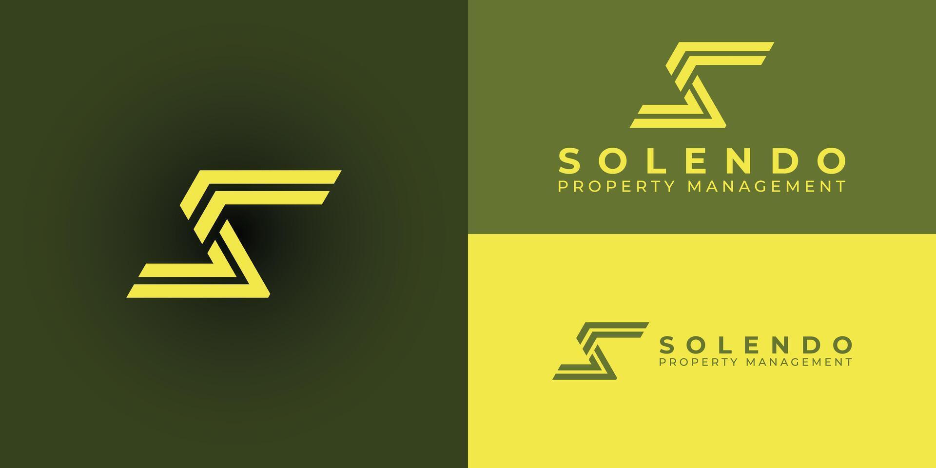 resumen inicial letra sl o ls logo en amarillo aislado en múltiple antecedentes color aplicado para propiedad administración empresa logo además adecuado para el marca o empresa ese tiene inicial nombre sl o ls vector