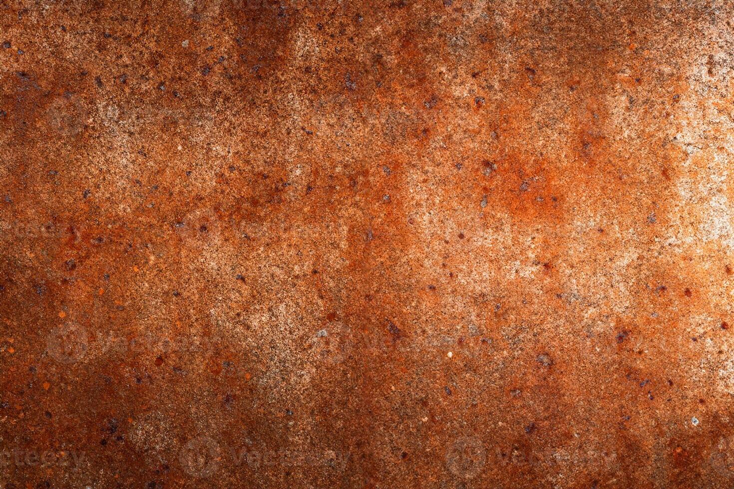 Rustic Metal Sheet Texture with Faint Paint Overlay photo