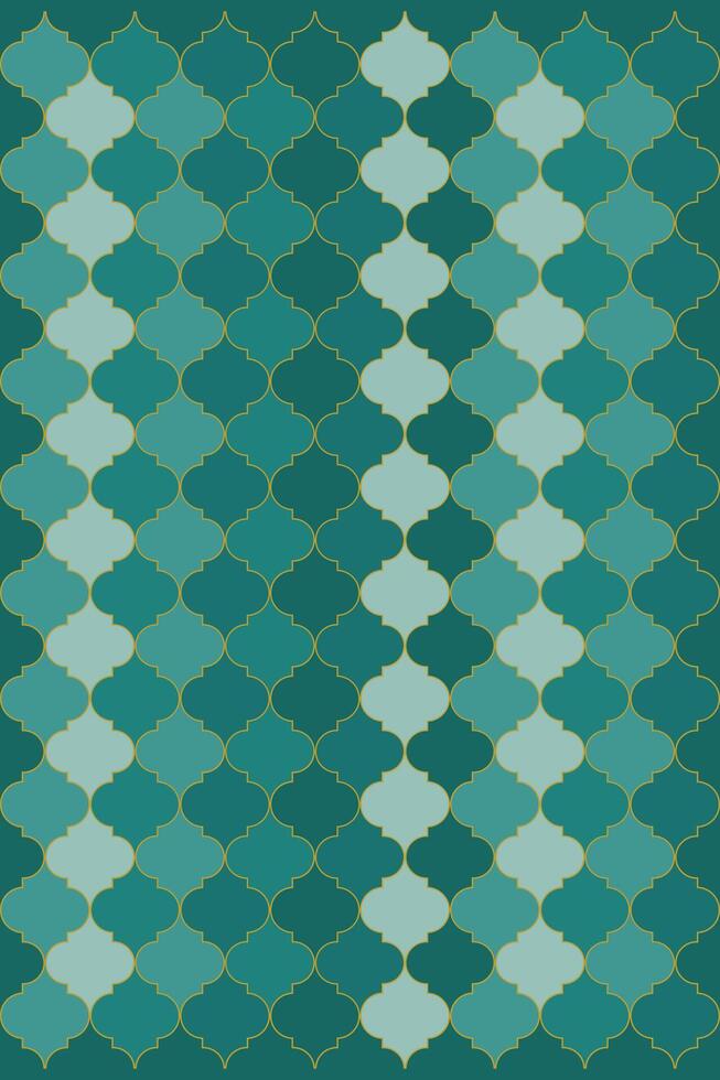 Seamless pattern in authentic arabian style,Mosque Window Vector Seamless Pattern. Ramadan mubarak muslim background