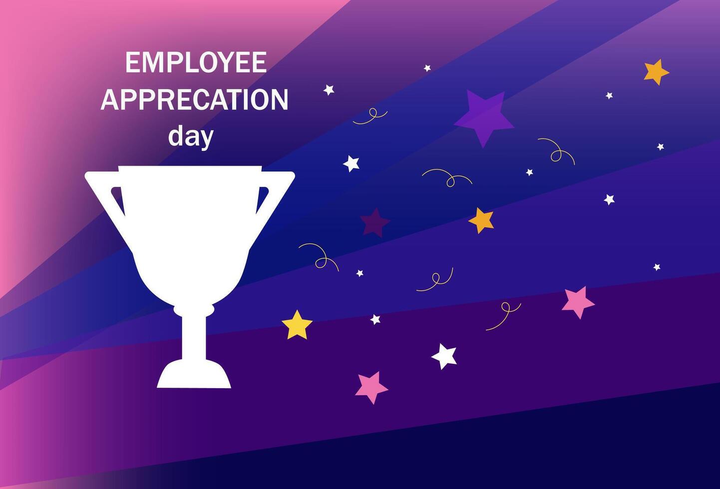 Happy National Employee Appreciation Day. vector