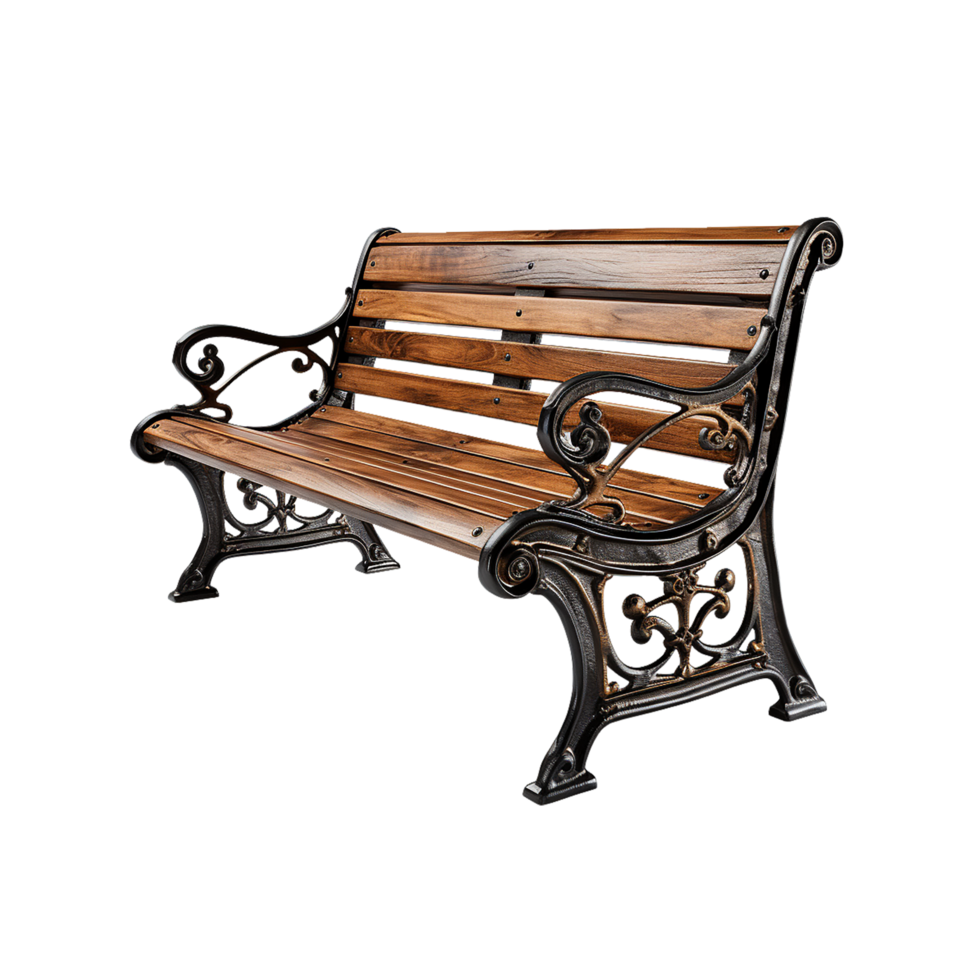 AI generated Bench, Bench Png, Bench With Transparent Background png