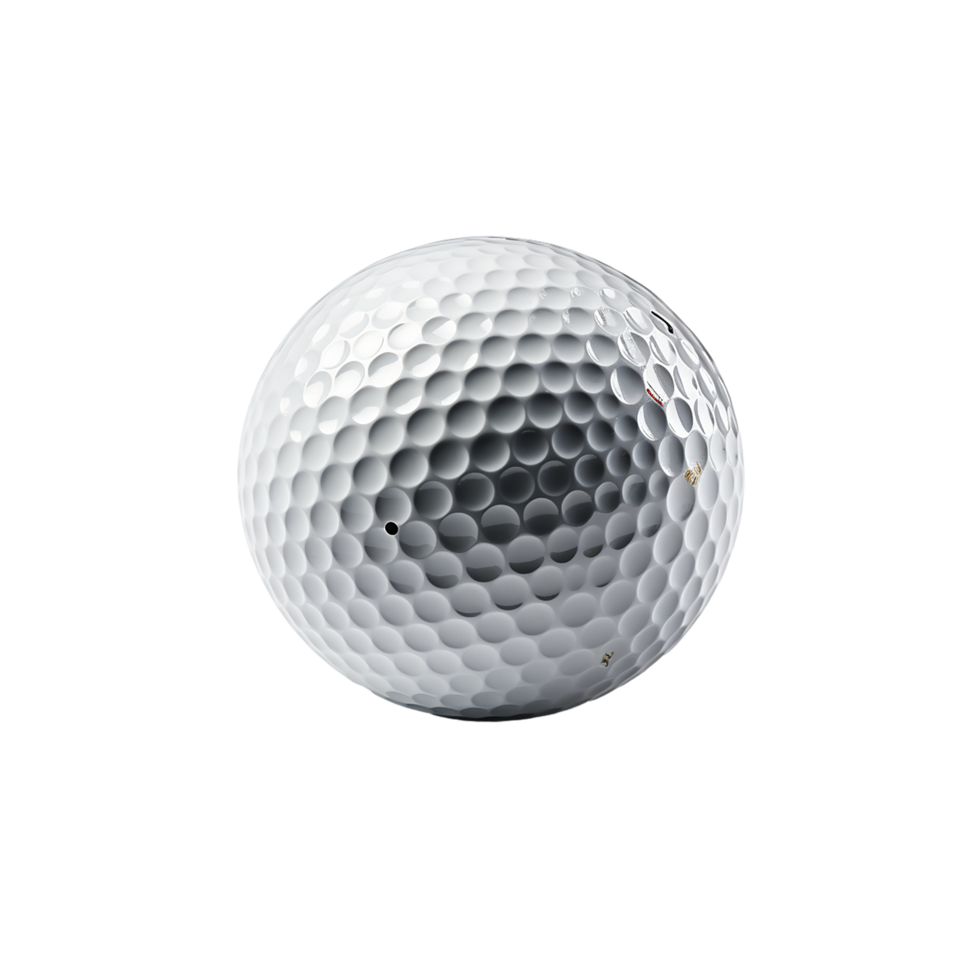 AI generated Golf Ball, Golf Ball Png