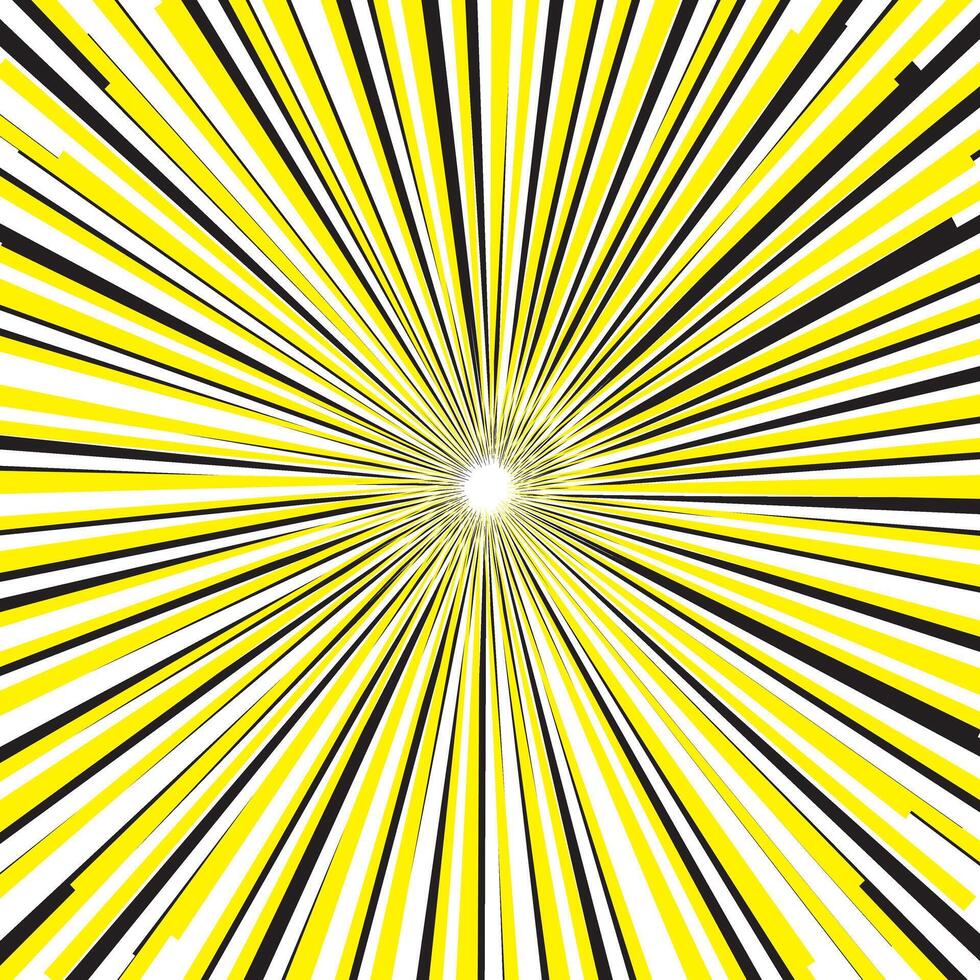 resumen amarillo negro sunbrust monocromo vector modelo Arte