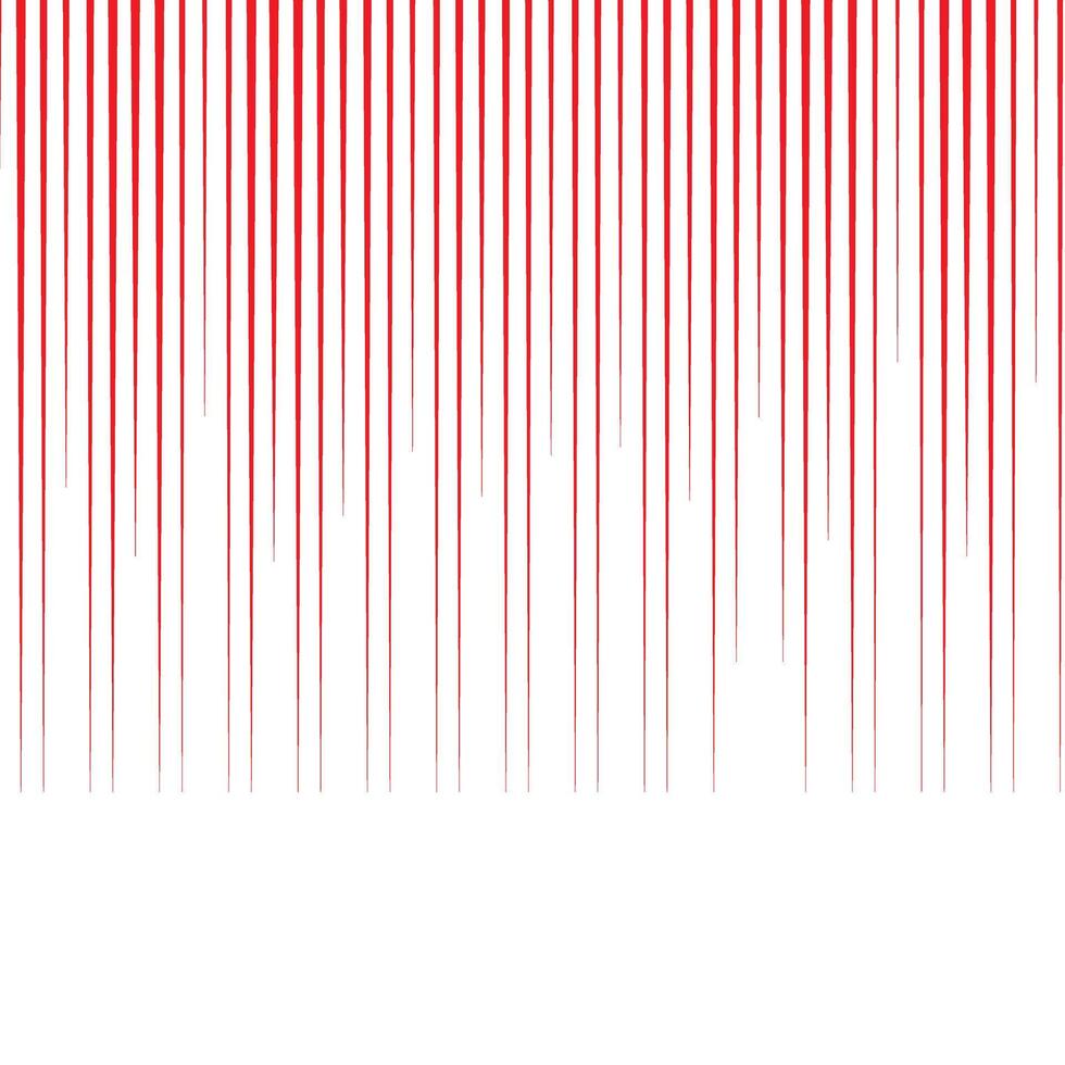 simple abstract red color vertical speed thin line pattern vector