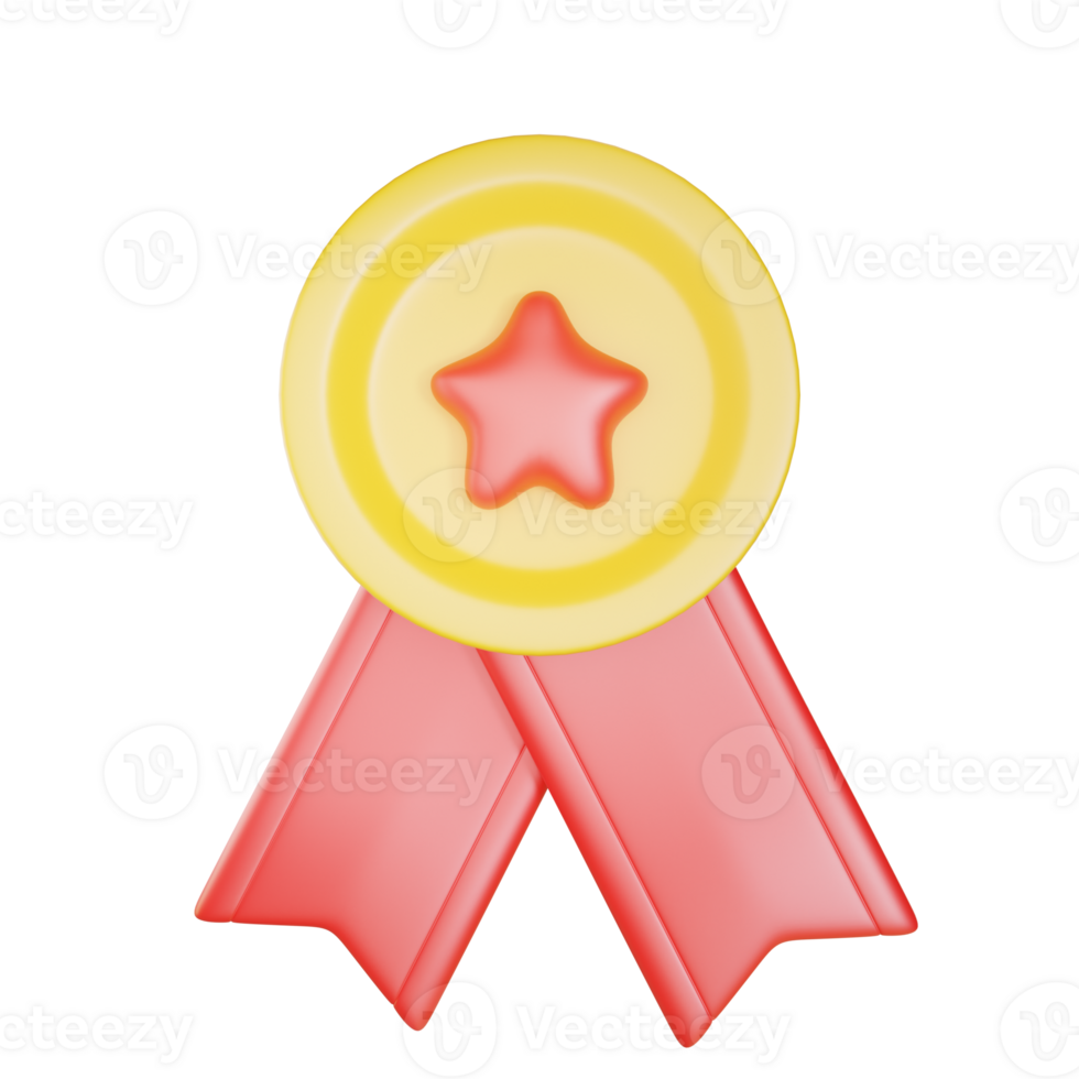 colorful bow ribbon 3d render on PNG background, cute of the ribbon for the award and gift on isolated background.3d rendering illustration, element for the party,3d effect icon
