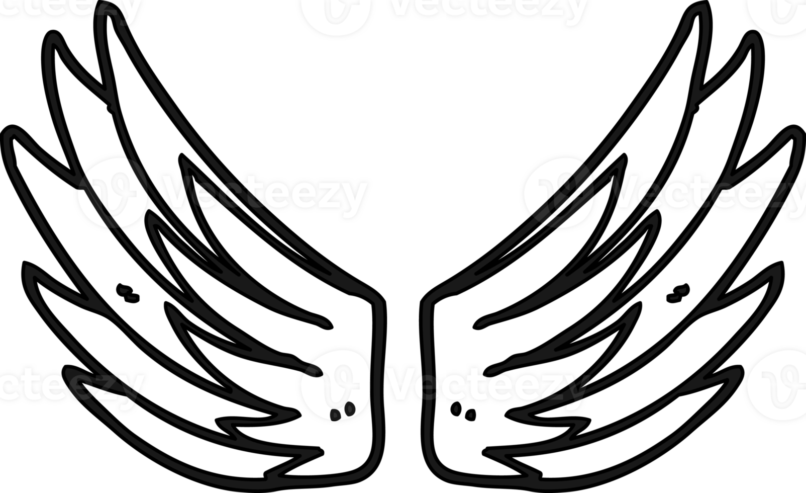 cartoon wings symbol icon png